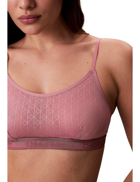 Calvin Klein Underwear bralette femme lilas | ChoixMode