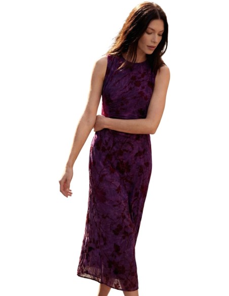 Desigual robe femme violette florale | ChoixMode