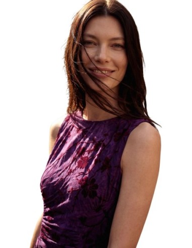 Desigual robe femme violette florale | ChoixMode