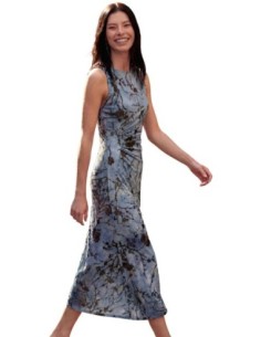 Desigual robe femme bleu azur fleurie | ChoixMode