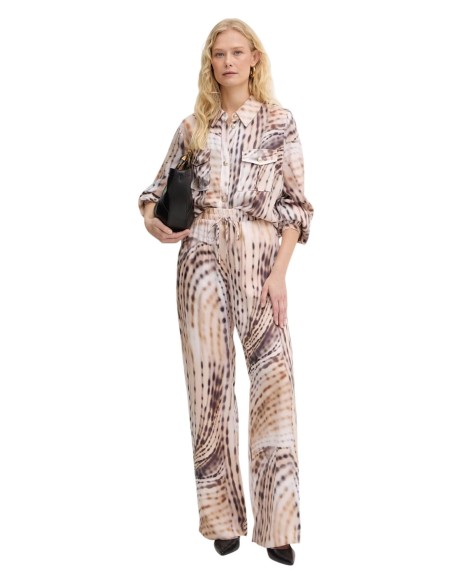 Guess pantalon jogger femme beige fluide | ChoixMode