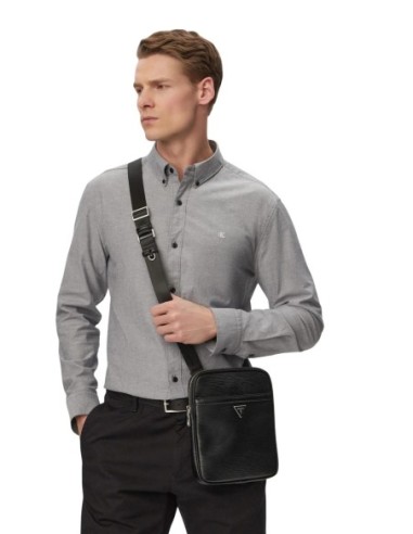 Guess portefeuille homme noir zippé | ChoixMode
