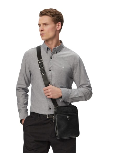 Guess portefeuille homme noir zippé | ChoixMode