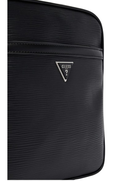 Guess portefeuille homme noir zippé | ChoixMode