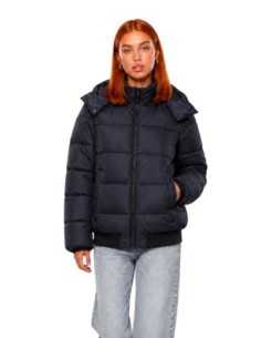 EA7 veste femme noire zippée capuche | ChoixMode