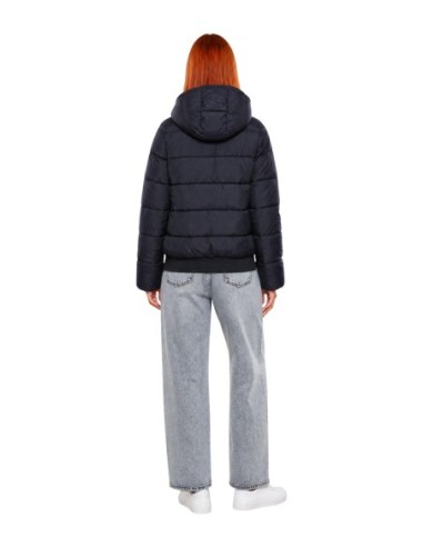 EA7 veste femme noire zippée capuche | ChoixMode