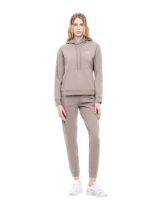 EA7 survêtement femme beige capuche | ChoixMode