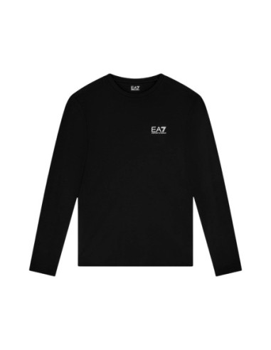 EA7 t-shirt homme noir manches longues | ChoixMode
