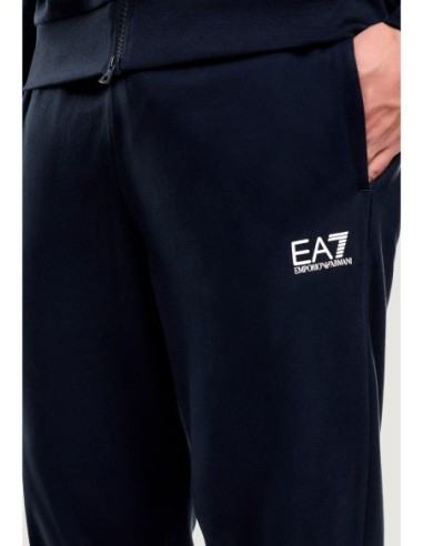 EA7 survêtement homme bleu capuche | ChoixMode