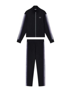 EA7 survêtement femme noir manches longues | ChoixMode