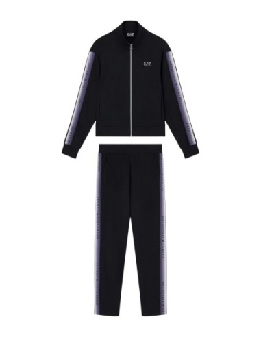 EA7 survêtement femme noir manches longues | ChoixMode
