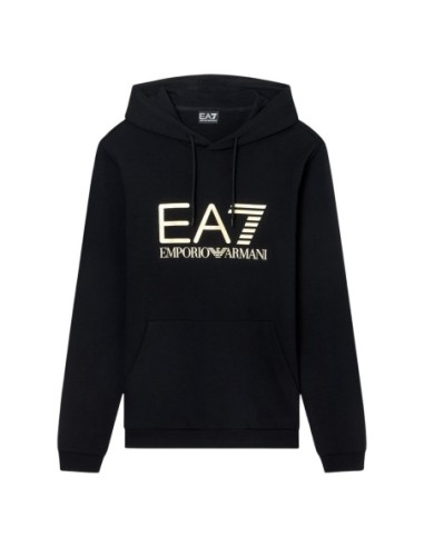 EA7 sweat homme noir coton | ChoixMode
