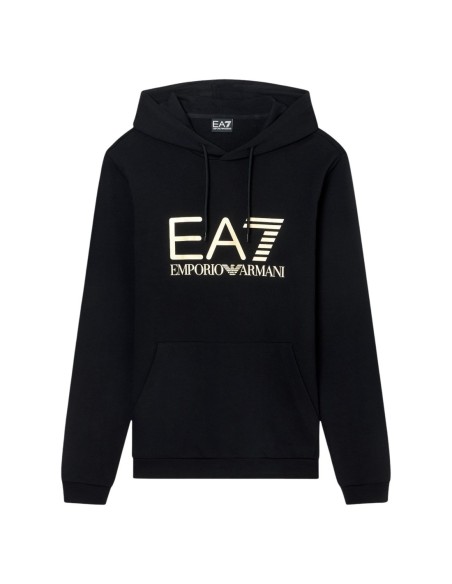 EA7 sweat homme noir coton | ChoixMode