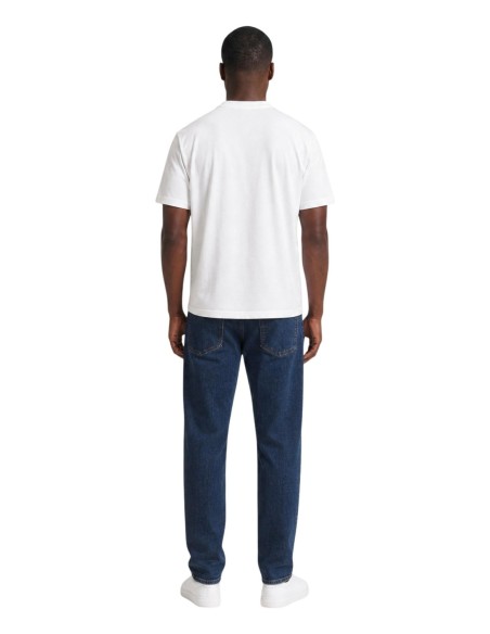 EA7 t-shirt homme blanc imprimé coton | ChoixMode