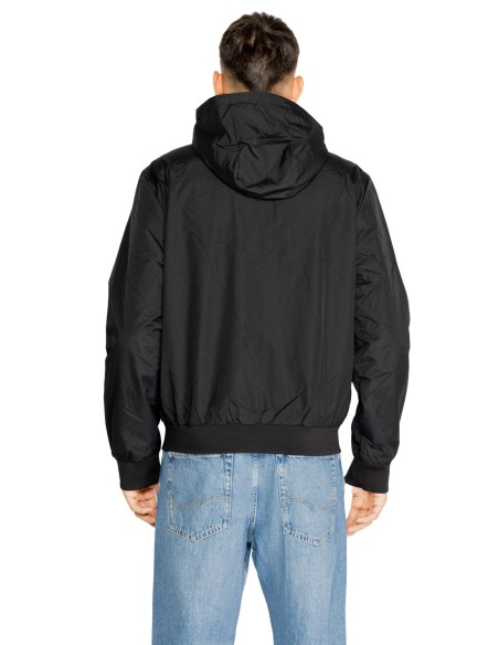 EA7 veste homme noire zippée à capuche | ChoixMode