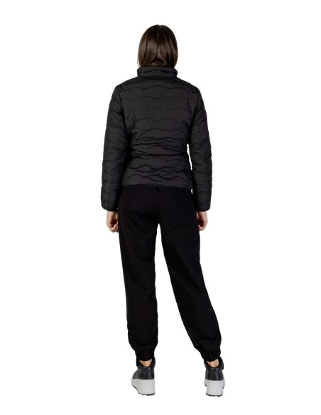 EA7 veste femme noire zippée col montant | ChoixMode