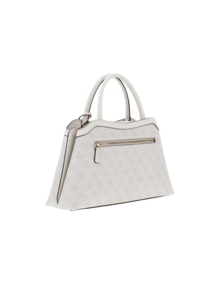 Guess sac à main femme blanc imprimé | ChoixMode