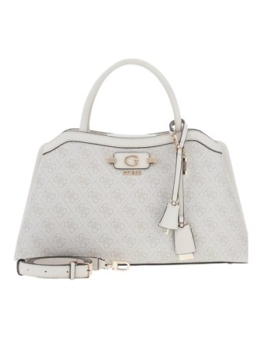 Guess sac à main femme blanc imprimé | ChoixMode