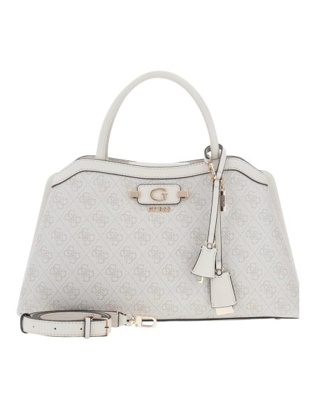 Guess sac à main femme blanc imprimé | ChoixMode