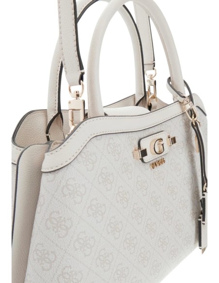 Guess sac à main femme blanc imprimé | ChoixMode
