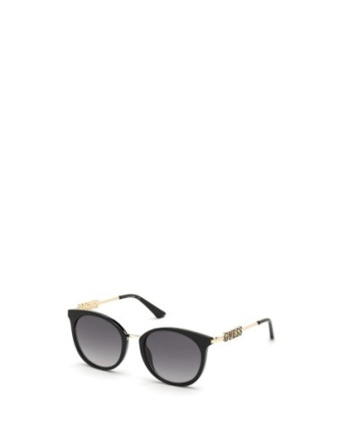 Guess lunettes de soleil rondes femme noires UV | ChoixMode