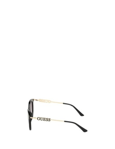 Guess lunettes de soleil rondes femme noires UV | ChoixMode