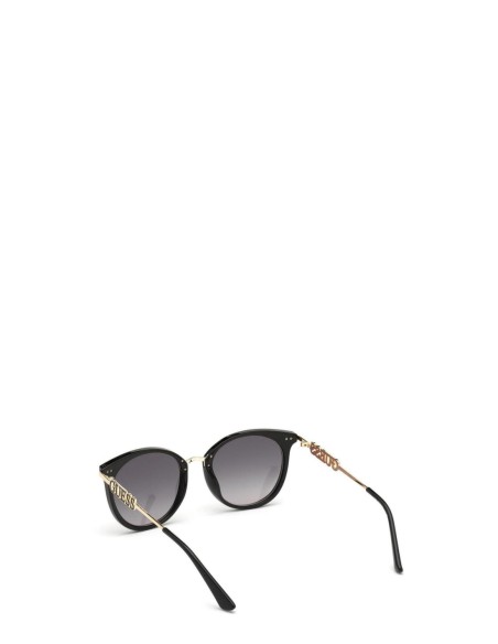 Guess lunettes de soleil rondes femme noires UV | ChoixMode