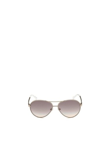 Guess lunettes de soleil aviateur femme marron | ChoixMode