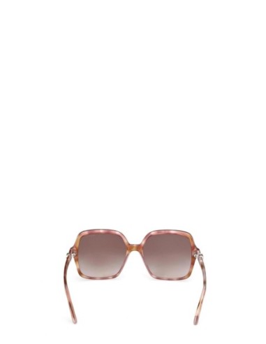 Guess lunettes de soleil femme marron carrées UV | ChoixMode