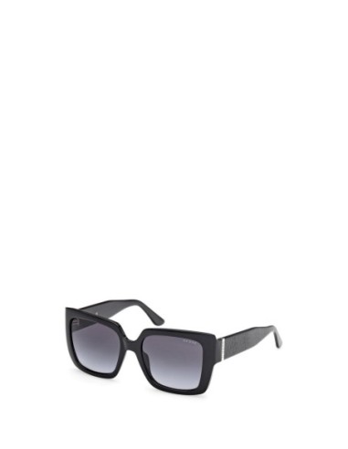 Guess lunettes de soleil femme noires carrées élégantes | ChoixMode