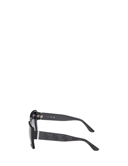 Guess lunettes de soleil femme noires carrées élégantes | ChoixMode