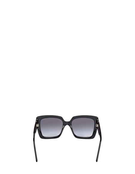 Guess lunettes de soleil femme noires carrées élégantes | ChoixMode