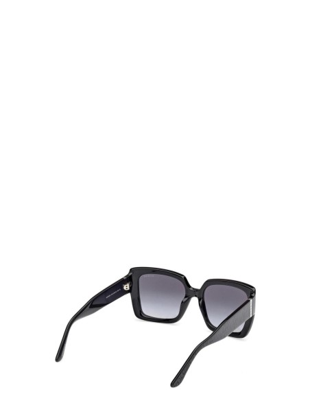 Guess lunettes de soleil femme noires carrées élégantes | ChoixMode