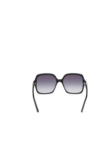 Guess lunettes de soleil femme noires carrées modernes | ChoixMode