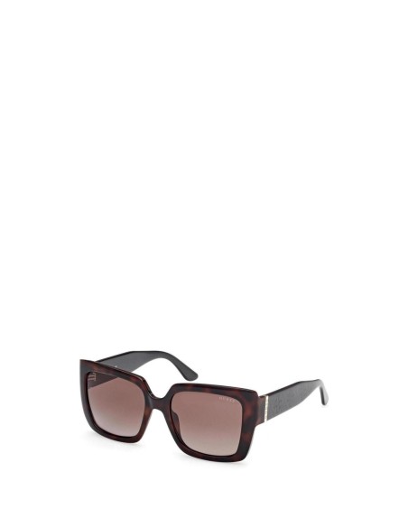 Guess lunettes de soleil femme noires carrées acétate | ChoixMode