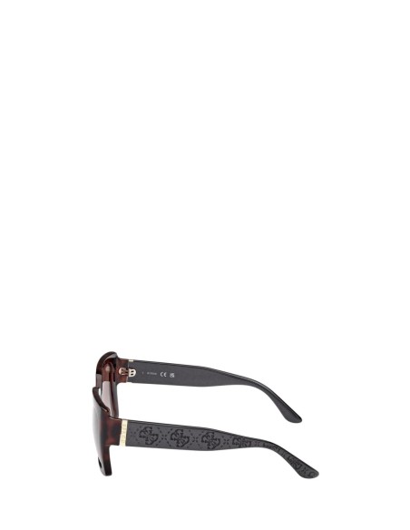 Guess lunettes de soleil femme noires carrées acétate | ChoixMode