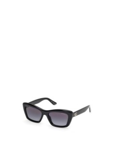 Guess lunettes de soleil femme noires rectangulaires | ChoixMode