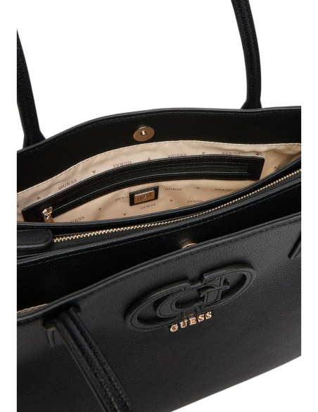 Guess sac cabas femme noir multi-compartiments | ChoixMode