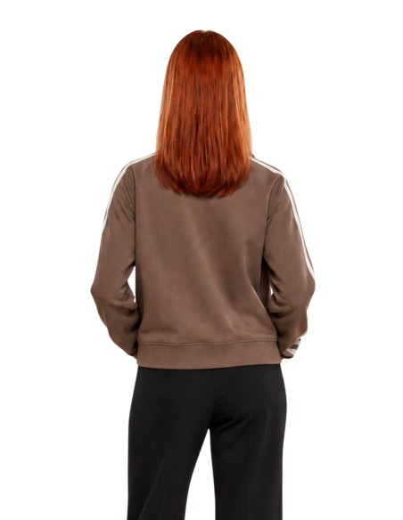 Guess Active sweat femme marron zippé | ChoixMode