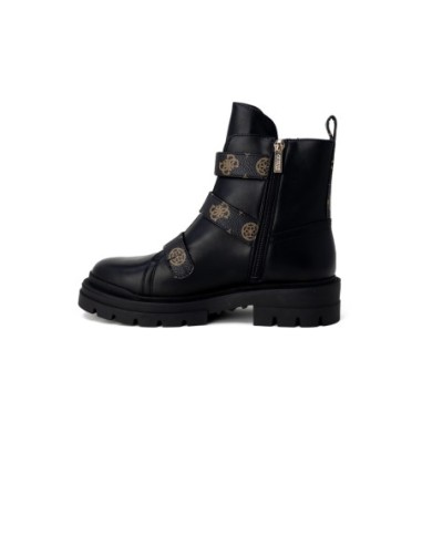 Guess bottines femme noires boucle | ChoixMode