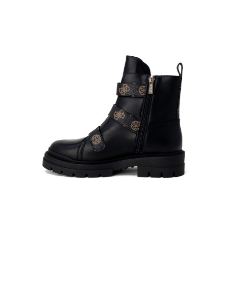 Guess bottines femme noires boucle | ChoixMode