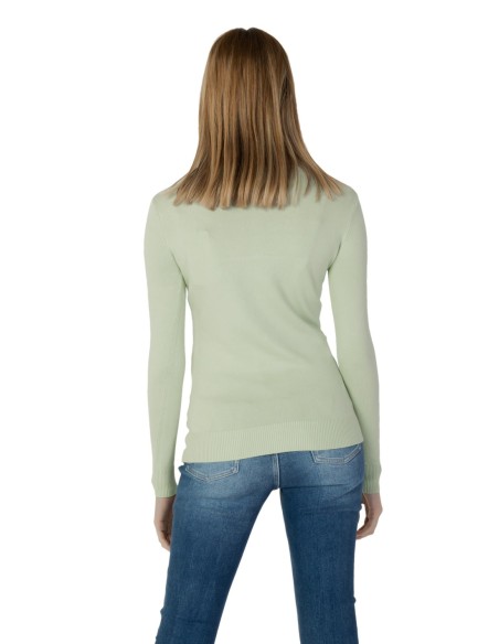 Guess pull femme vert col rond viscose | ChoixMode