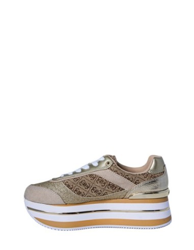 Guess baskets femme beiges sportives | ChoixMode