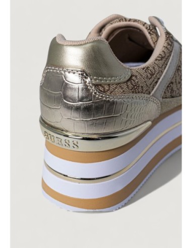 Guess baskets femme beiges sportives | ChoixMode