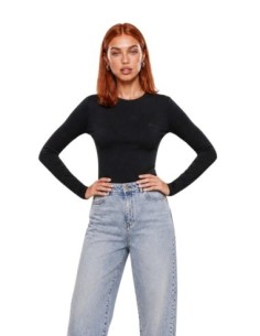 Guess Active t-shirt femme noir manches longues | ChoixMode