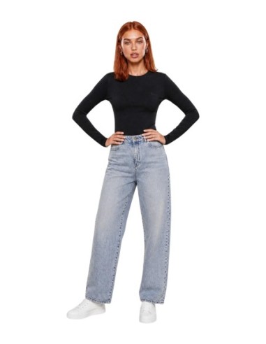 Guess Active t-shirt femme noir manches longues | ChoixMode