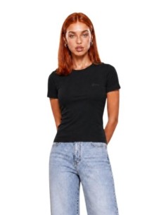Guess Active t-shirt femme noir viscose | ChoixMode