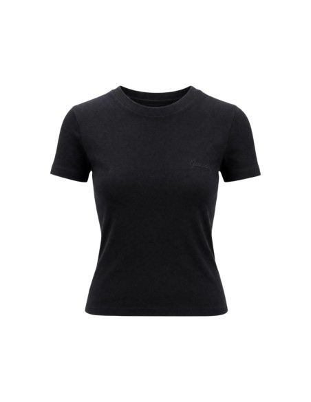 Guess Active t-shirt femme noir viscose | ChoixMode