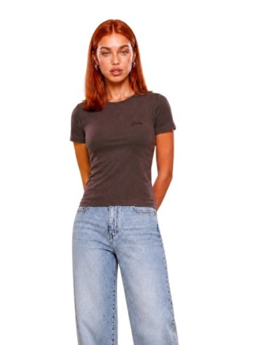 Guess Active t-shirt femme marron viscose | ChoixMode