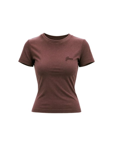 Guess Active t-shirt femme marron viscose | ChoixMode